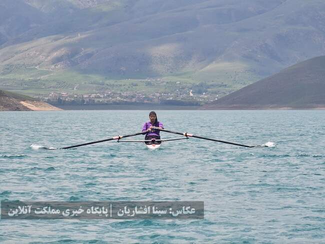 ششمین اردوی تیم ملی روئینگ بانوان در حال برگزاریست / تصاویر