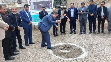 ساختمان مدیریت شعب بانک توسعه تعاون استان گلستان کلنگ‌زنی شد