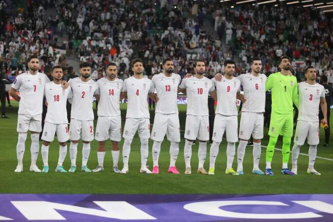 دیدار ایران و فلسطین از دید لنز دوربین