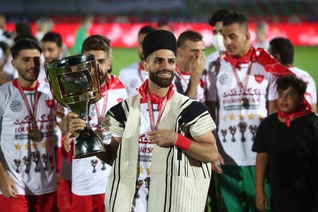 تصاویر | جشن پنجمین قهرمانی متوالی پرسپولیس در لیگ برتر