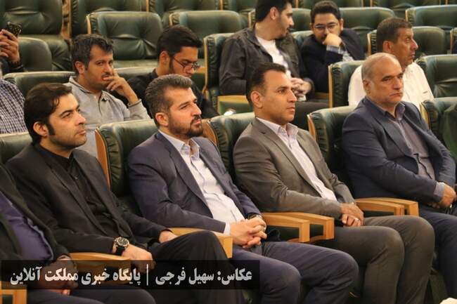حضور پرتعداد خبرنگاران آذربایجان‌غربی در نشست خبری والیبال قهرمانی