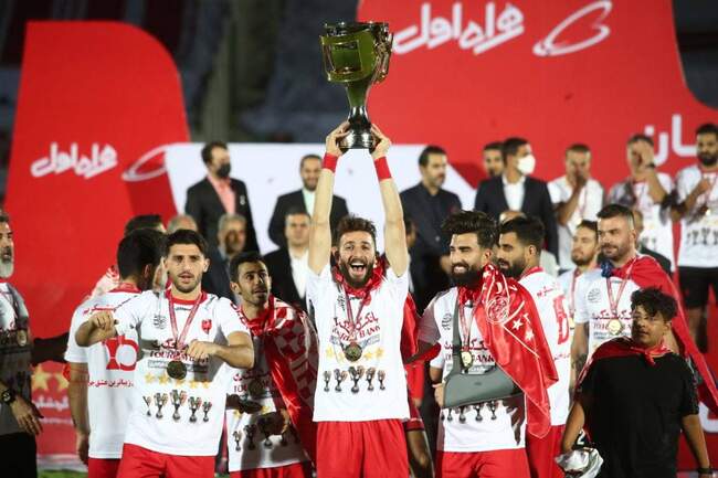 تصاویر | جشن پنجمین قهرمانی متوالی پرسپولیس در لیگ برتر