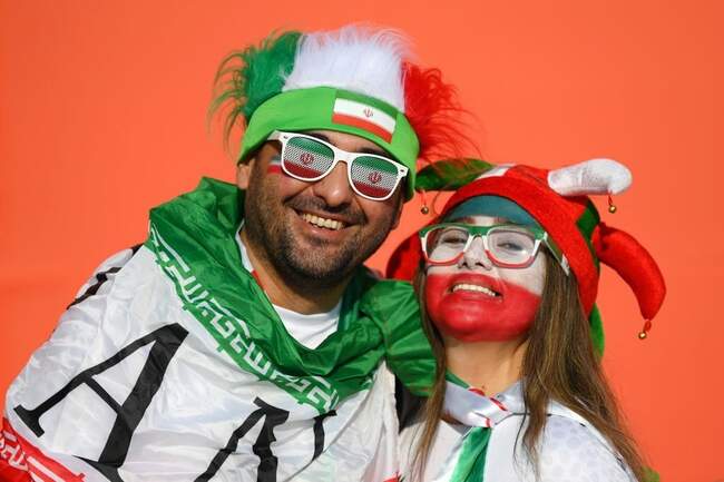 نگاه دوربینی به بازی ایران و انگلیس در جام جهانی ۲۰۲۲