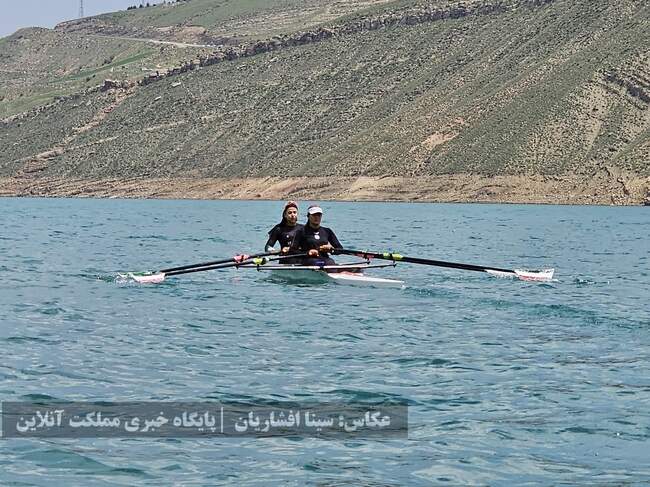 ششمین اردوی تیم ملی روئینگ بانوان در حال برگزاریست / تصاویر