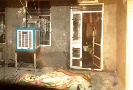 جان باختن زن ۴۰ ساله در آتش سوزی یک خانه در نیشابور