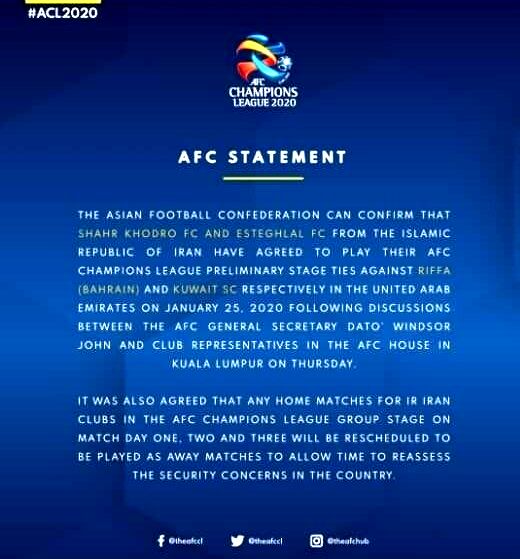 کنفدراسیون فوتبال آسیا (AFC) , فوتبال ایران , لیگ قهرمانان آسیا , فوتبال , 