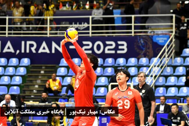 روز نخست بیست و دومین دوره والیبال قهرمانی مردان آسیا در ارومیه / تصا�