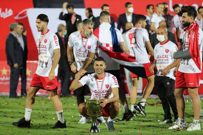 تصاویر | جشن پنجمین قهرمانی متوالی پرسپولیس در لیگ برتر