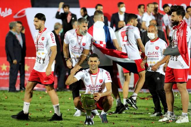 تصاویر | جشن پنجمین قهرمانی متوالی پرسپولیس در لیگ برتر