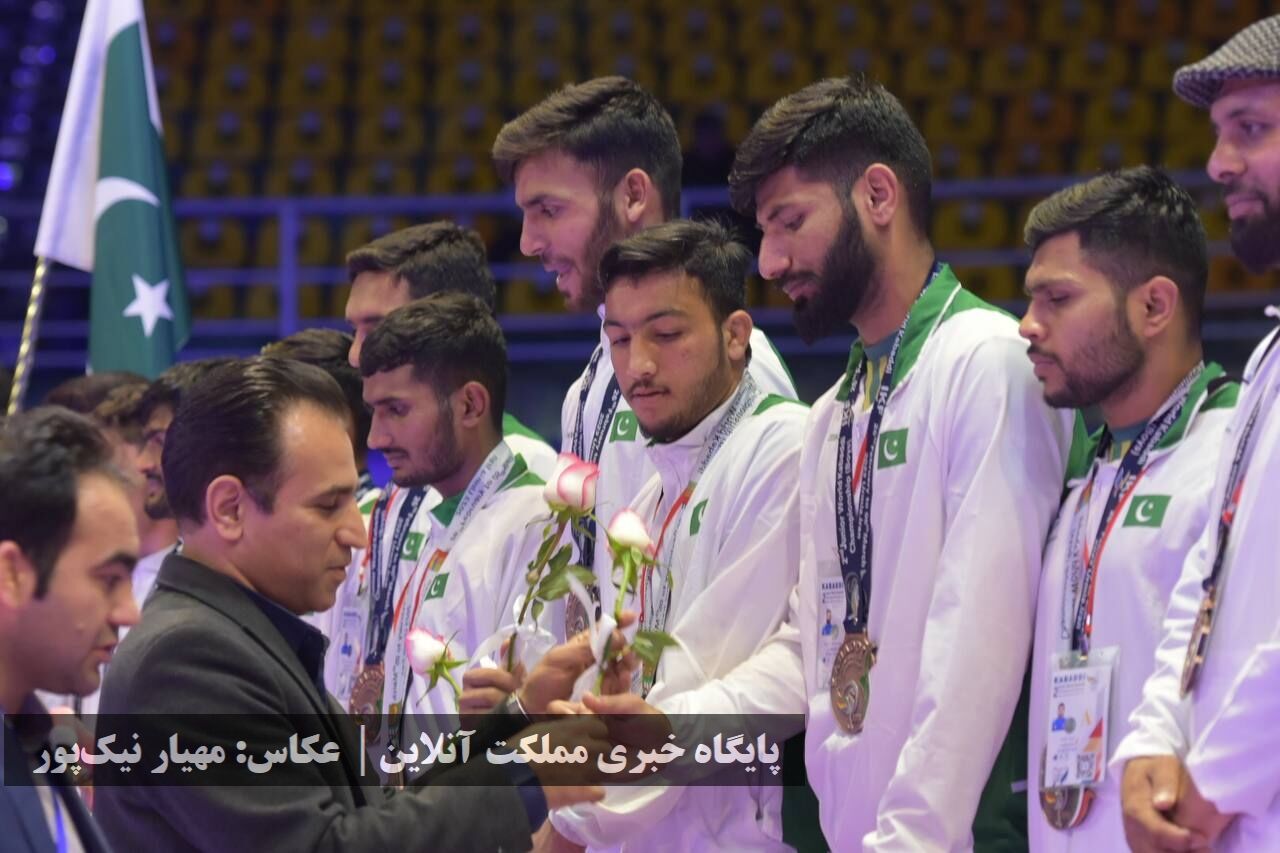 تصاویر | پایان نیمه نهایی کبدی قهرمانی جوانان جهان: نپال و پاکستان سو�