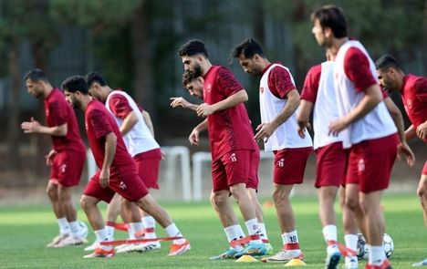 اولین تمرین پرسپولیس با هدایت وحید هاشمیان برگزار شد