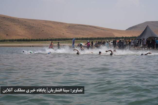 مسابقات کشوری ترای‌اتلون برگزار شد | تصاویر 