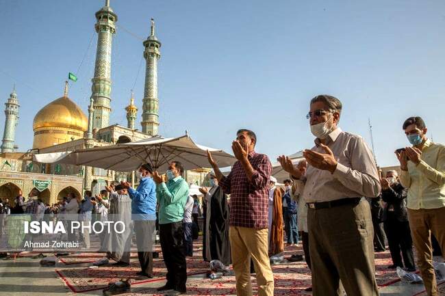نماز عید فطر ۱۴۰۰ در نقاط مختلف کشور