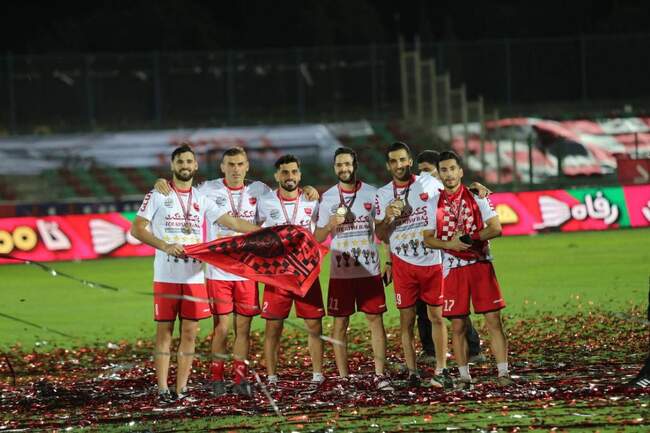تصاویر | جشن پنجمین قهرمانی متوالی پرسپولیس در لیگ برتر