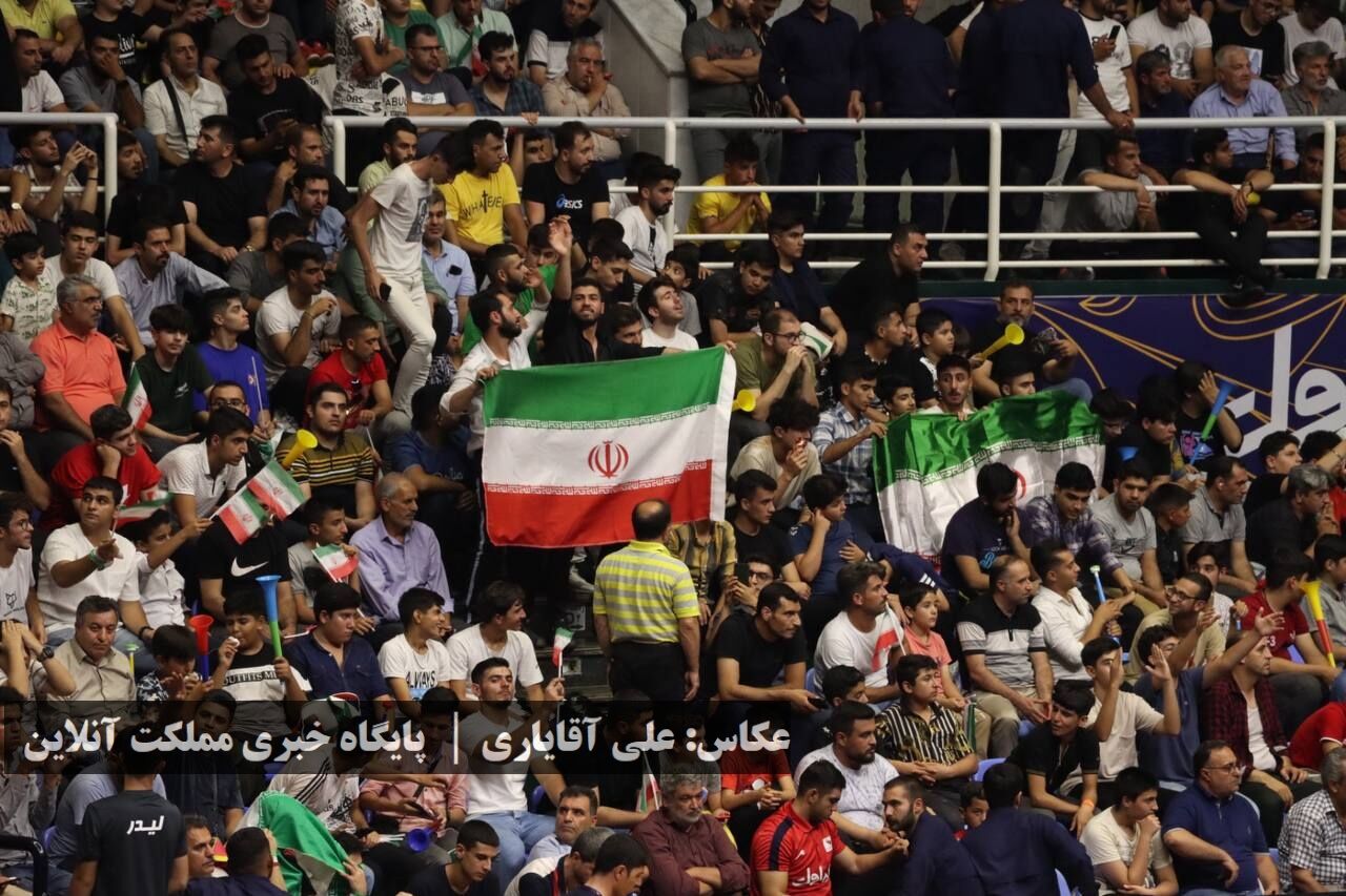 روز ششم والیبال قهرمانی مردان آسیا در ارومیه / تصاویر
