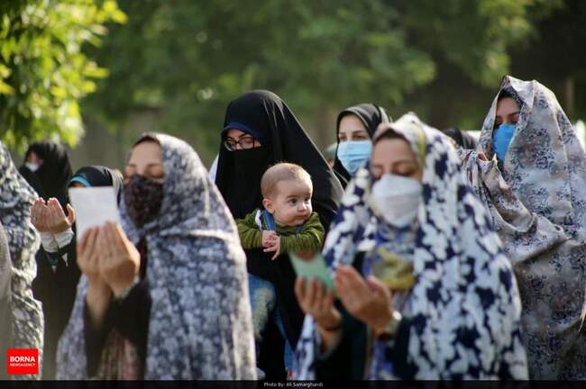 نماز عید فطر ۱۴۰۰ در نقاط مختلف کشور