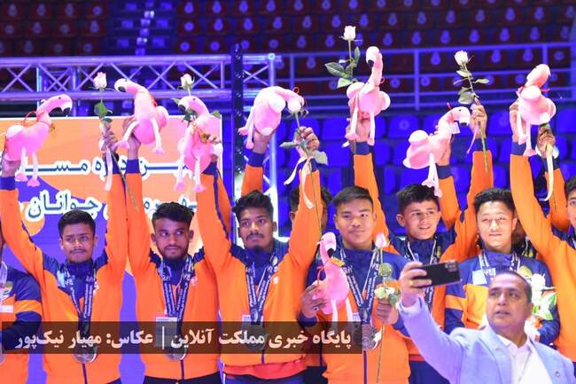 تصاویر | پایان نیمه نهایی کبدی قهرمانی جوانان جهان: نپال و پاکستان سو�