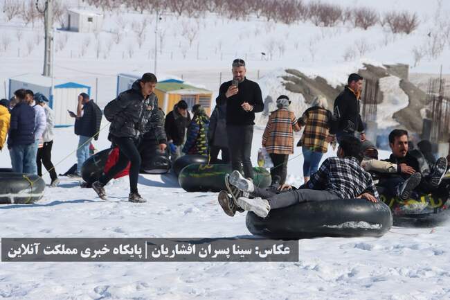 جشنواره ورزشی تفریحی زمستانه خوشاکو ارومیه برگزار شد / تصاویر
