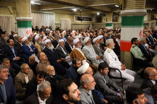 مراسم تنفیذ حکم مسعود پزشکیان به عنوان رئیس جمهور توسط رهبر معظم انق�
