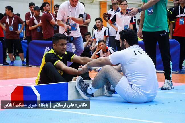 روز نخست جشنواره بازی‌های بومی و محلی دانشجویان بین‌المللی دانشگاه