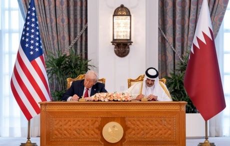 ترامپ و امیر قطر، توافقنامه‌هایی به ارزش ۲۴۳ میلیارد دلار امضا کردند